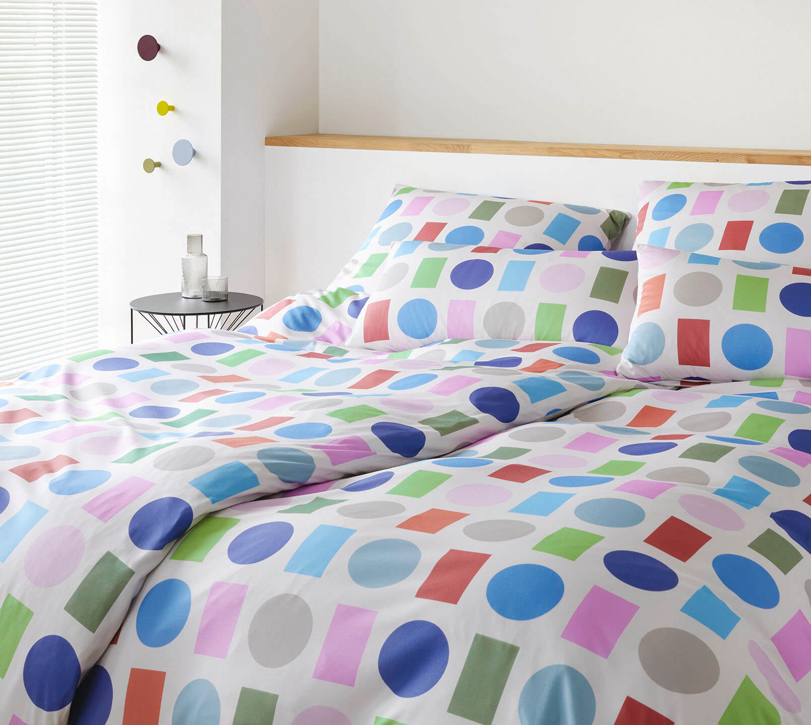 Jersey Bettwäsche Foxie Jersey in Multi Greige Formen Schlafzimmer #farbe_Foxie Jersey Multi Greige