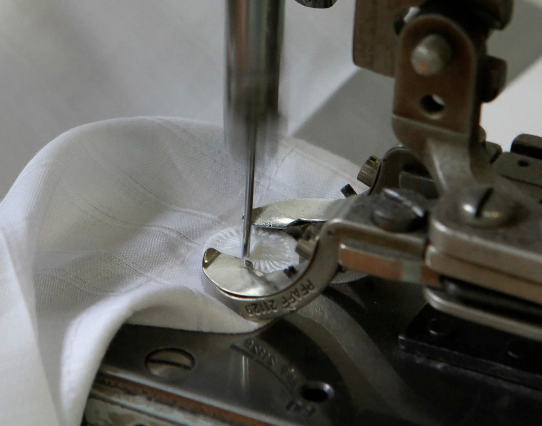 Nähmaschine Knopf annähen