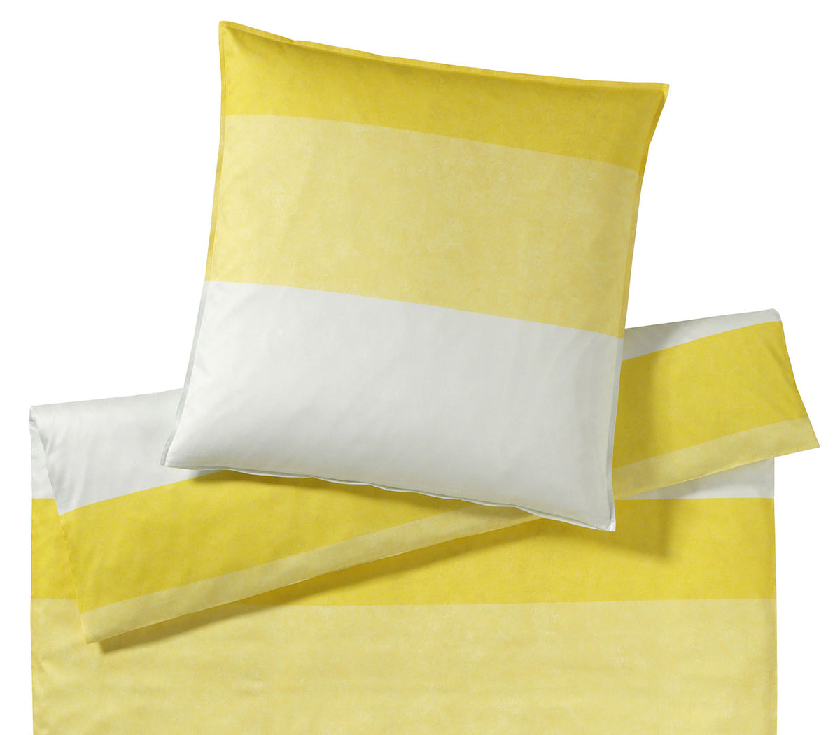 Satin Bettwäsche Riverside Sonne Streifen Freisteller #farbe_Riverside Sonne