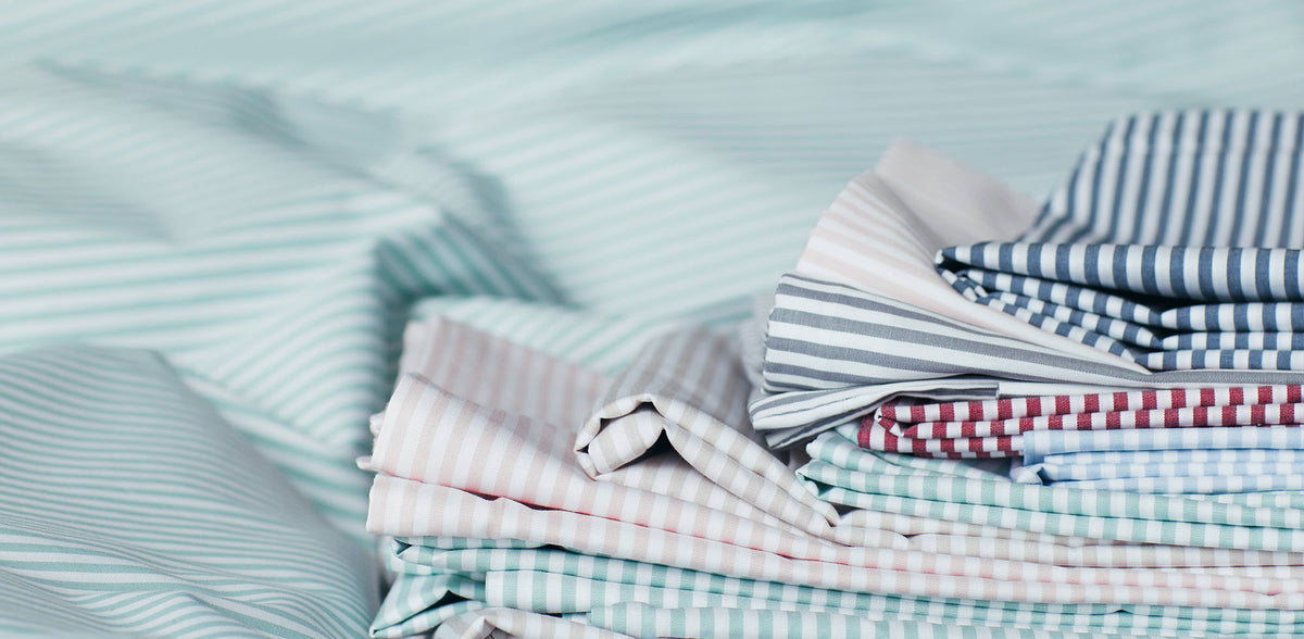 Perkal Baumwolle Bettwäsche Linea Farbenmix