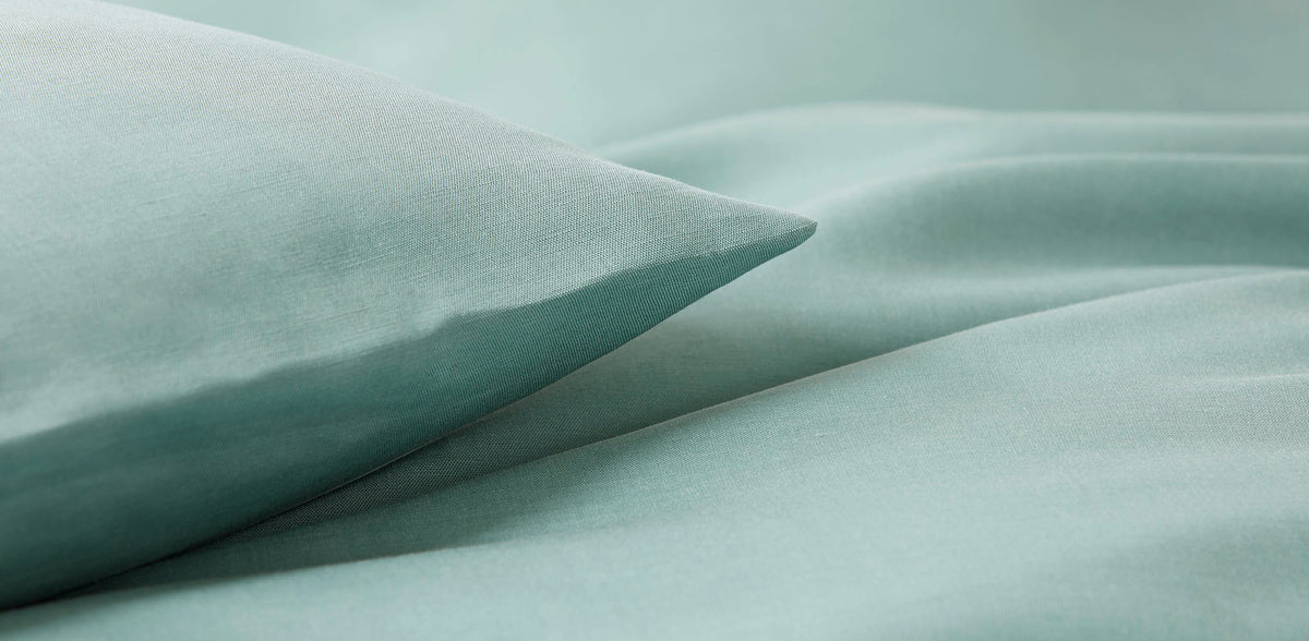 Bettwäsche Breeze Halbleinen Grün