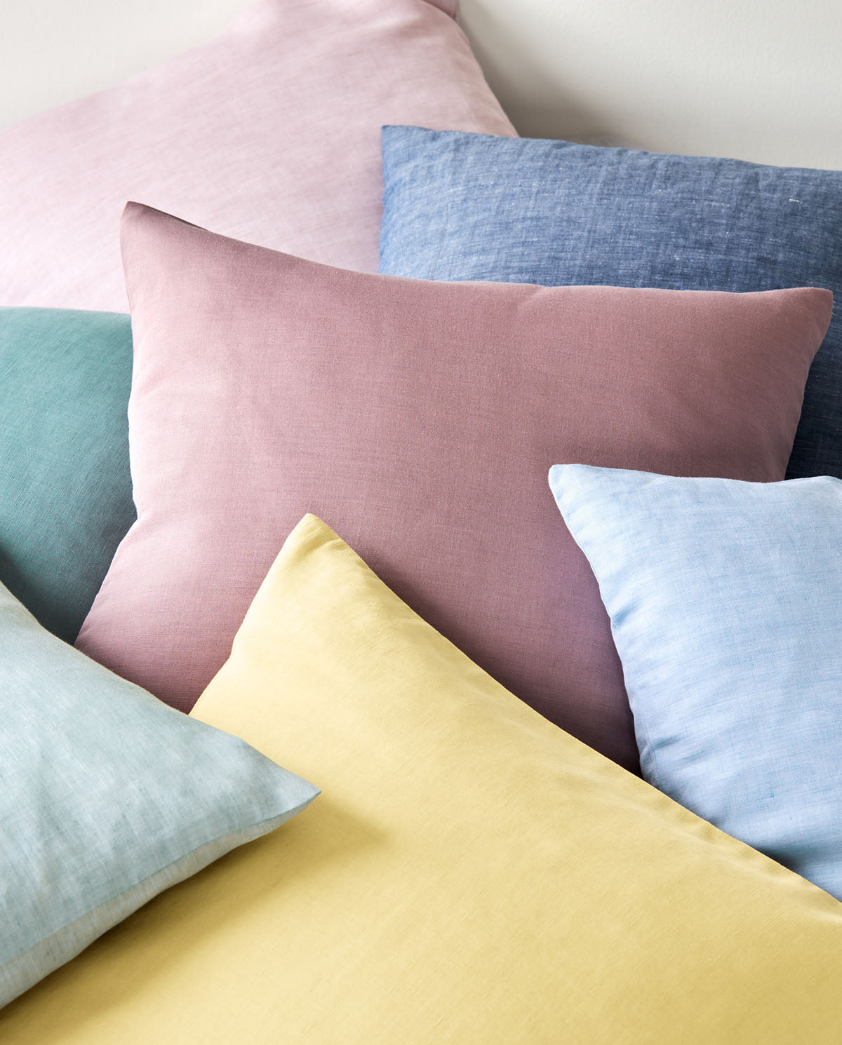 Halbleinen Bettwäsche Breezee Kissenmix bunt