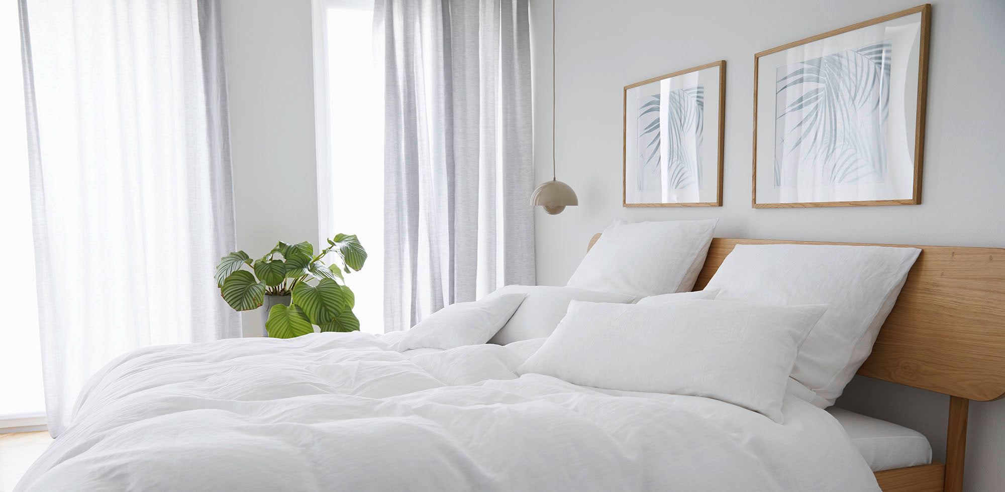 Leinen Bettwäsche Pure Weiß Schlafzimmer Blog