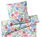Bambus Satin Bettwäsche Bravo in Rouge Blumen-Blätter-Motiv Freisteller #farbe_Rouge