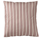 Bambus Satin Bettwäsche Refrain in Mauve Freisteller Kissen #farbe_Mauve