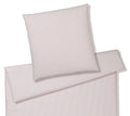 Bettwäsche aus Perkal Classico in Puder Streifen Freisteller #farbe_Puder 