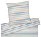 Halbleinen Bettwaesche Bliss in Puder Streifen Freisteller #farbe_Puder