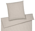 Halbleinen Bettwäsche Cozy in Natur Streifen Freisteller #farbe_Natur