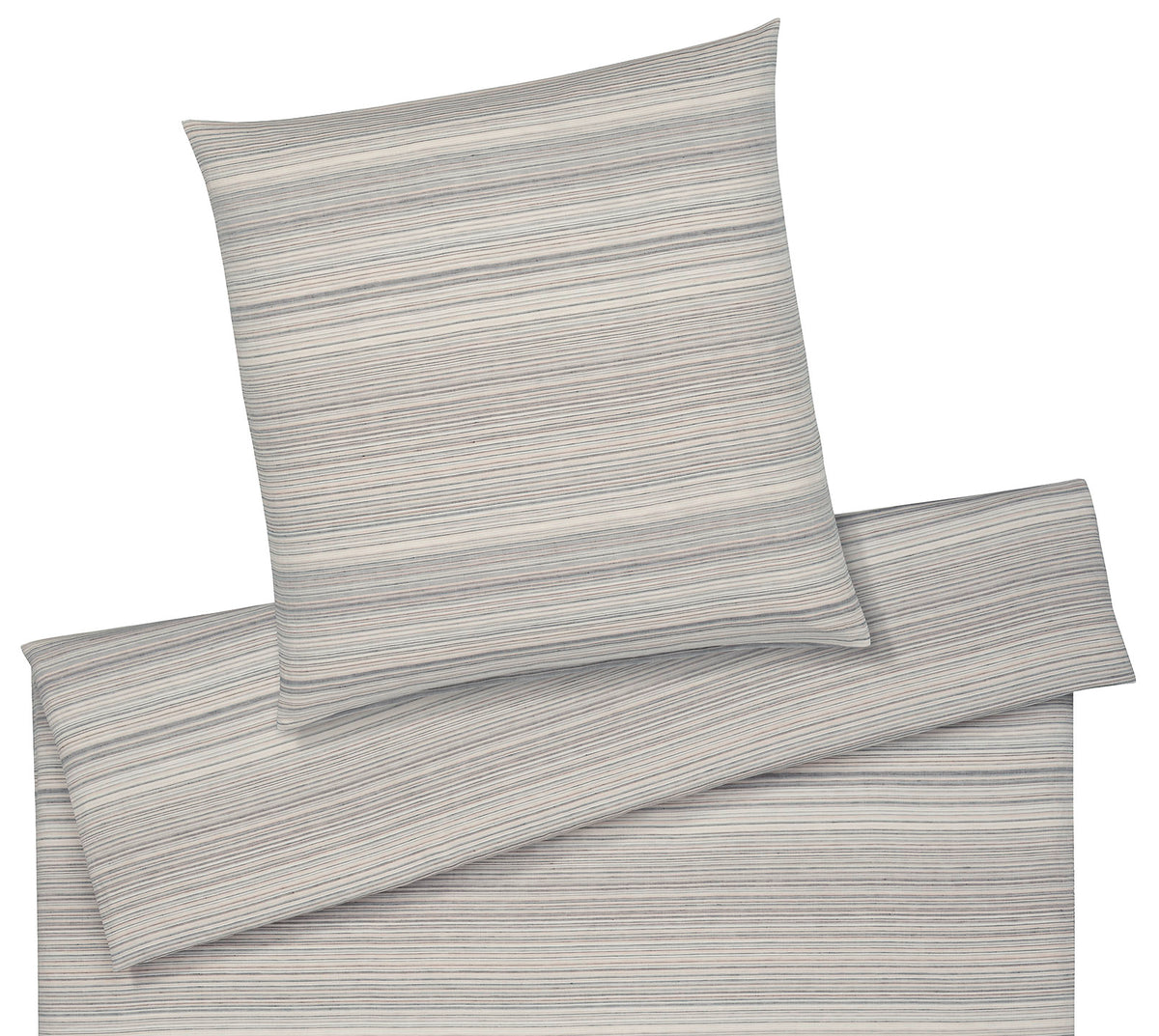 Halbleinen Bettwäsche Humble in Flair Natural Streifen Freisteller #farbe_Flair Natural