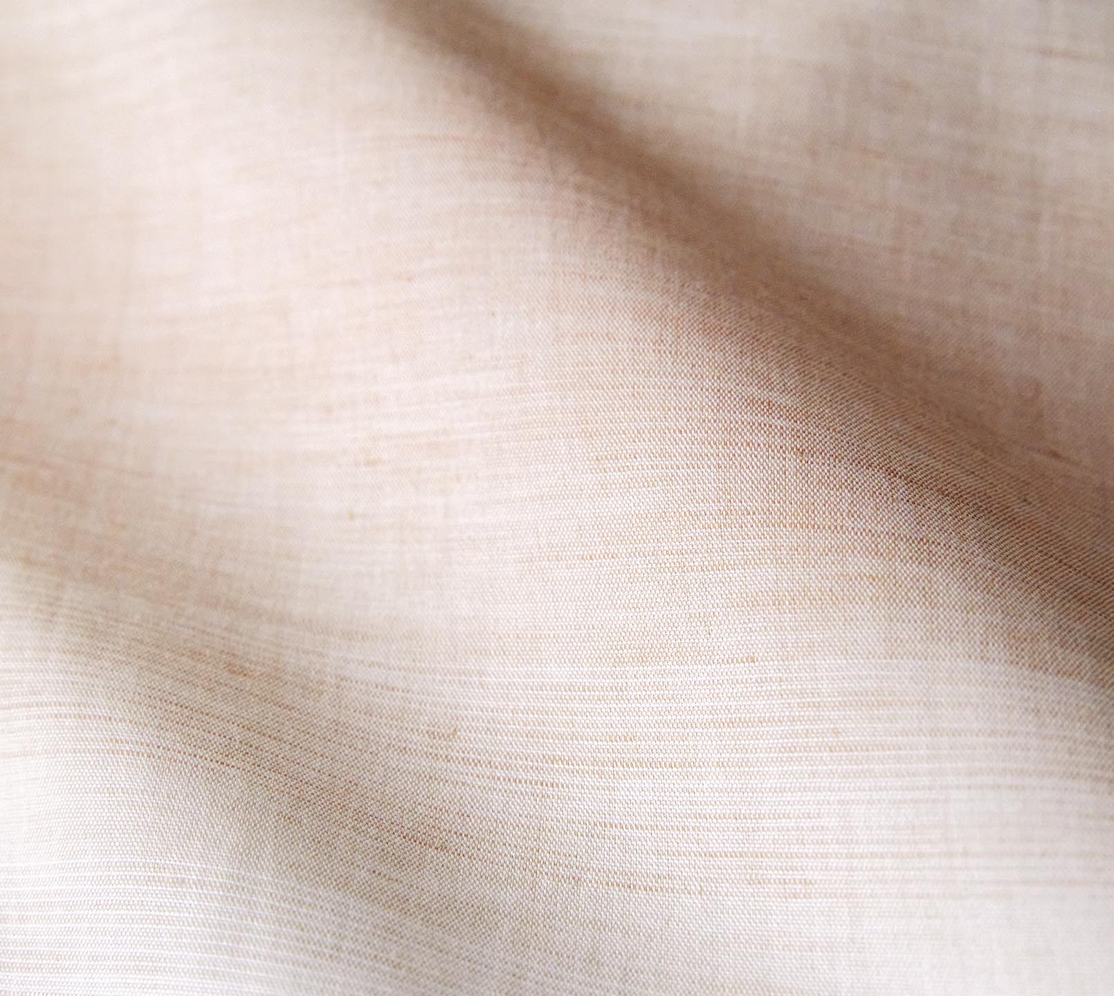 Halbleinen Bettwäsche Layer in Pfirsich Farbverlauf Streifen Material #farbe_Layer Pfirsich
