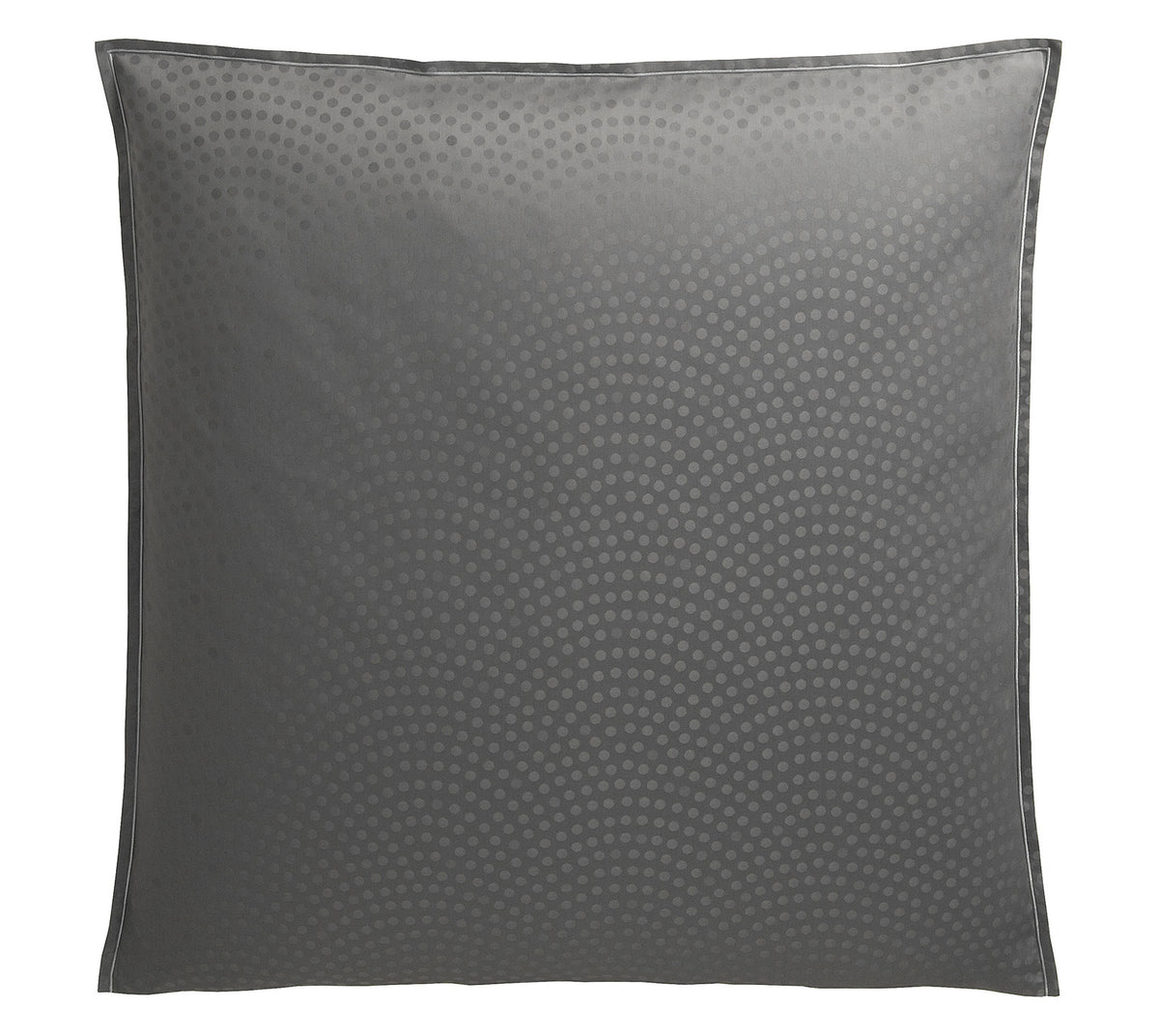Jacquard Bettwäsche Air in Grau Punkte Freisteller Kissen #farbe_Air Graphit