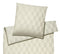 Jacquard Bettwäsche Courage in Creme Karos Freisteller #farbe_Creme