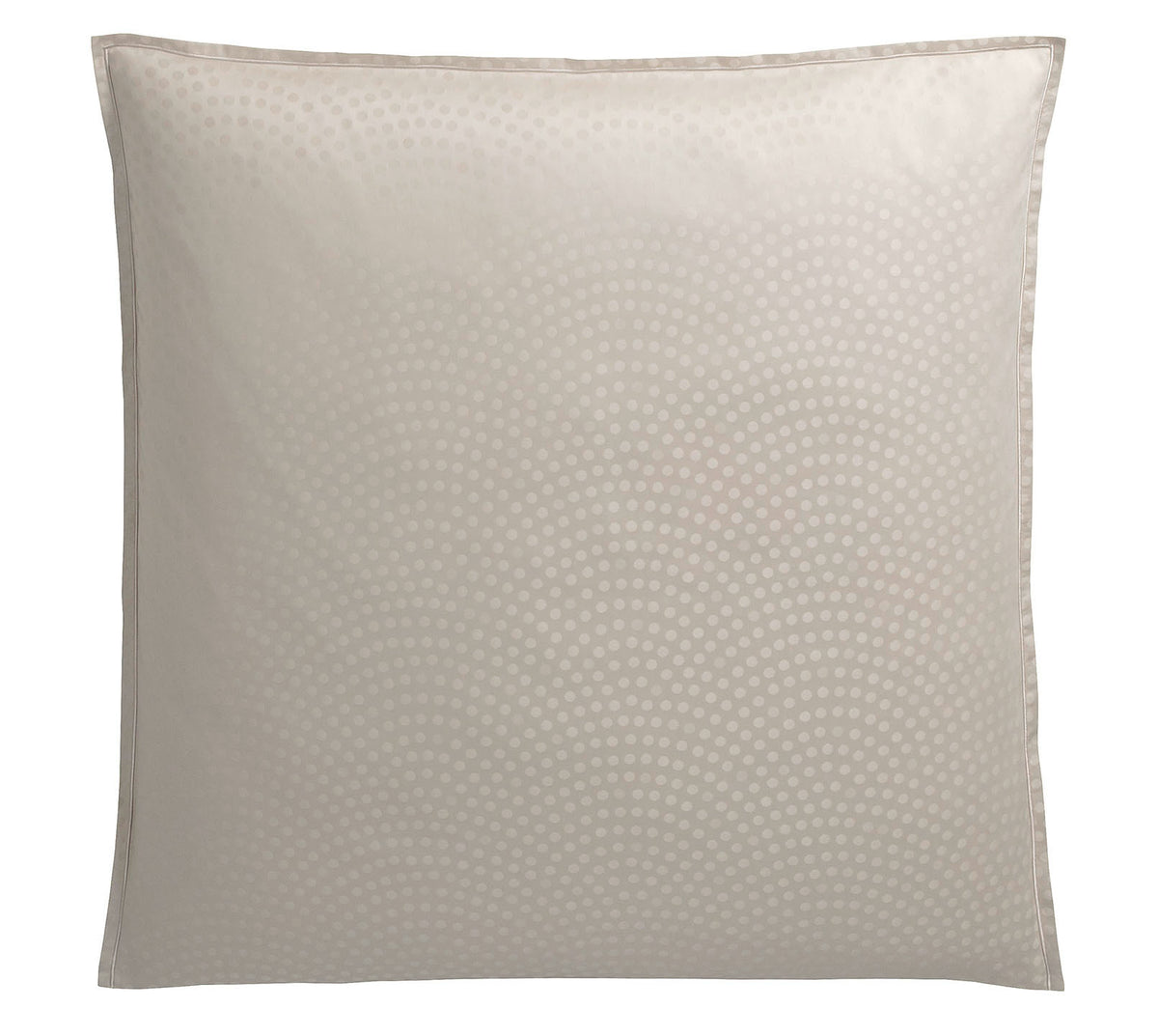 Jacquard Bettwäsche Air in Grau Punkte Freisteller Kissen #farbe_Air Greige