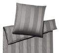 Jacquard Bettwäsche Metropolis in Nougat Fischgratstreifen Freisteller #farbe_Nougat