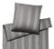 Jacquard Bettwäsche Metropolis in Nougat Fischgratstreifen Freisteller #farbe_Nougat