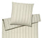 Jacquard Bettwäsche Noblesse in Beige Streifen Freisteller #farbe_Creme