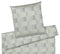 Jacquard Bettwäsche Piazza in Beige Karos Freisteller #farbe_Natur