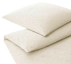 Jacquard Bettwäsche Stars in Natur Sterne Schlafzimmer #farbe_Natur
