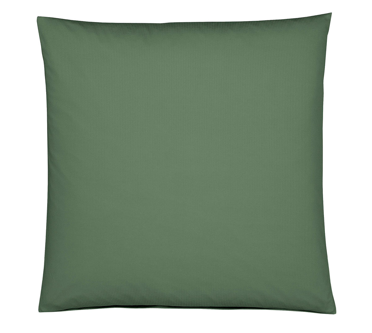 Jersey Bettwäsche Cord Jersey in Pistazie Uni-Struktur Kissen #farbe_Pistazie