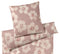 Jersey Bettwäsche Devine Jersey in Rouge Blüten Freisteller #farbe_Rouge