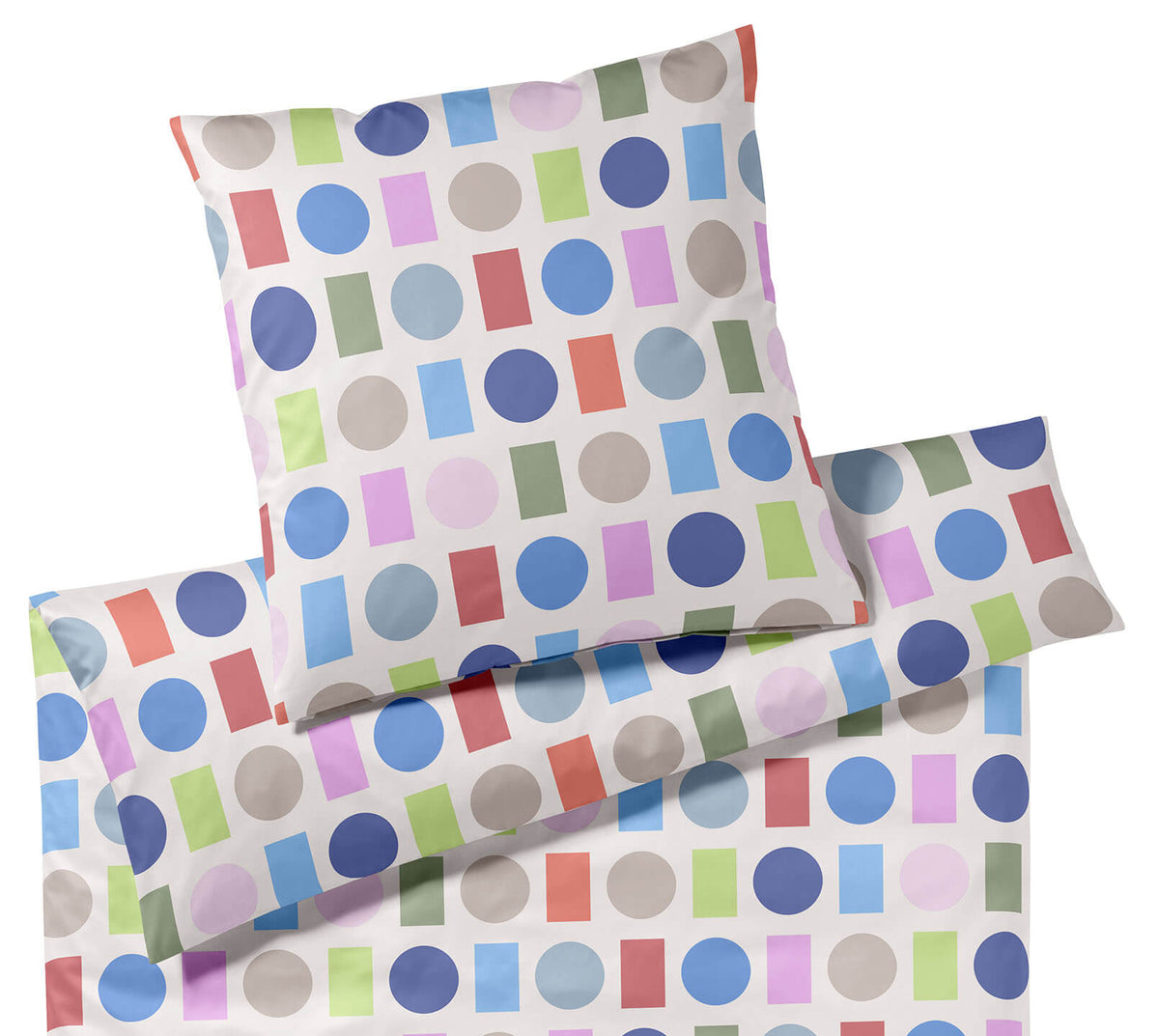 Jersey Bettwäsche Foxie Jersey in Multi Greige Formen Freisteller #farbe_Foxie Jersey Multi Greige 