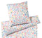 Jersey Bettwäsche Gentle Jersey in Blau Blumen Freisteller #farbe_Blau