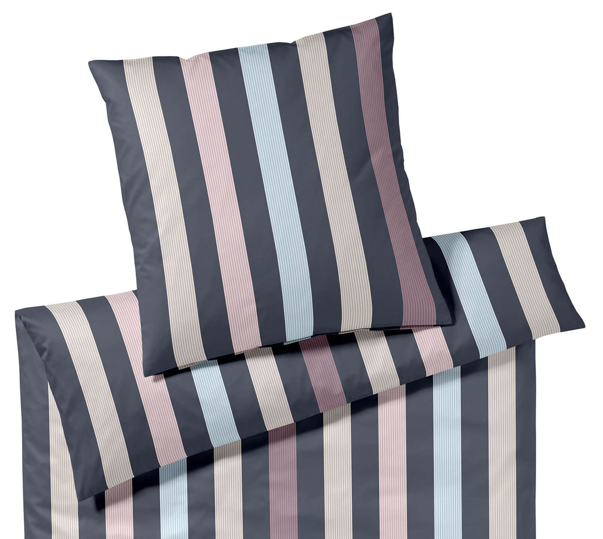 Jersey Bettwäsche Melody Jersey in Pastell Streifen Freisteller #farbe_Melody Jersey Pastell