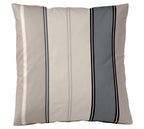 Jersey Bettwäsche Queens in Kiesel Freisteller Kissen #farbe_Kiesel