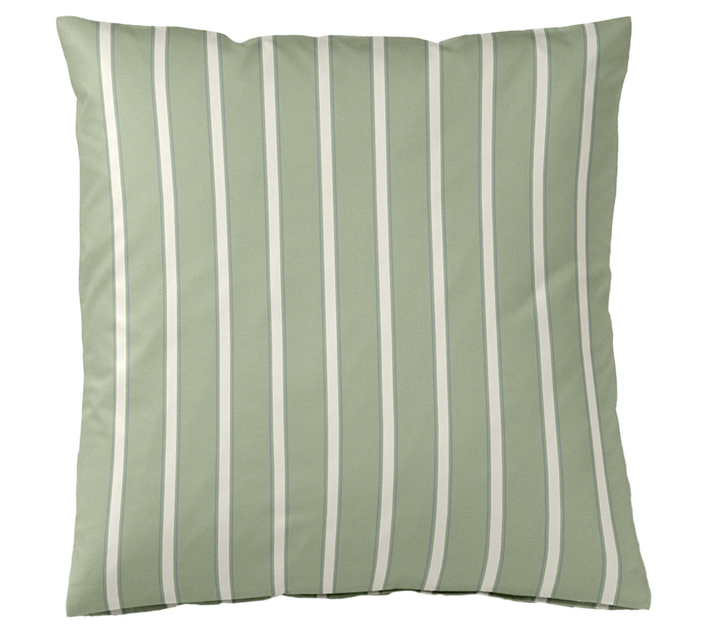 Jersey Bettwäsche Refrain Jersey in Salbei Freisteller Kissen #farbe_Salbei