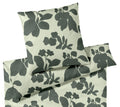 Jersey Bettwäsche Shadows in Forest-Green Blüten Freisteller #farbe_Forest-Green