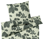 Jersey Bettwäsche Shadows in Forest-Green Blüten Freisteller #farbe_Forest-Green