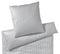 Jersey Bettwäsche Sister Stripe in Silber Streifen Freisteller #farbe_Silber