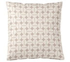 Jersey Bettwäsche Soho Jersey in Sand Freisteller Kissen #farbe_Sand