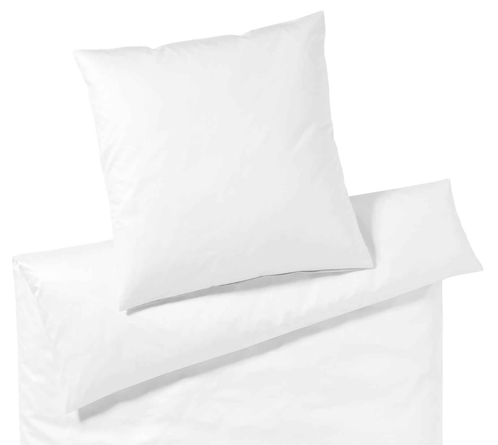 Jersey Bettwaesche Solid Jersey in Weiss Uni Freisteller #farbe_Solid Jersey Weiß