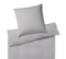 Jersey Bettwaesche Solid Stripe Jersey in Greige Streifen Freisteller #farbe_Greige