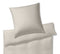 Jersey Bettwaesche Solid Stripe Jersey in Sand Streifen Schlafzimmer Freisteller #farbe_Sand