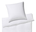 Jersey Bettwaesche Solid Stripe Jersey in Weiss Streifen Freisteller #farbe_Weiß
