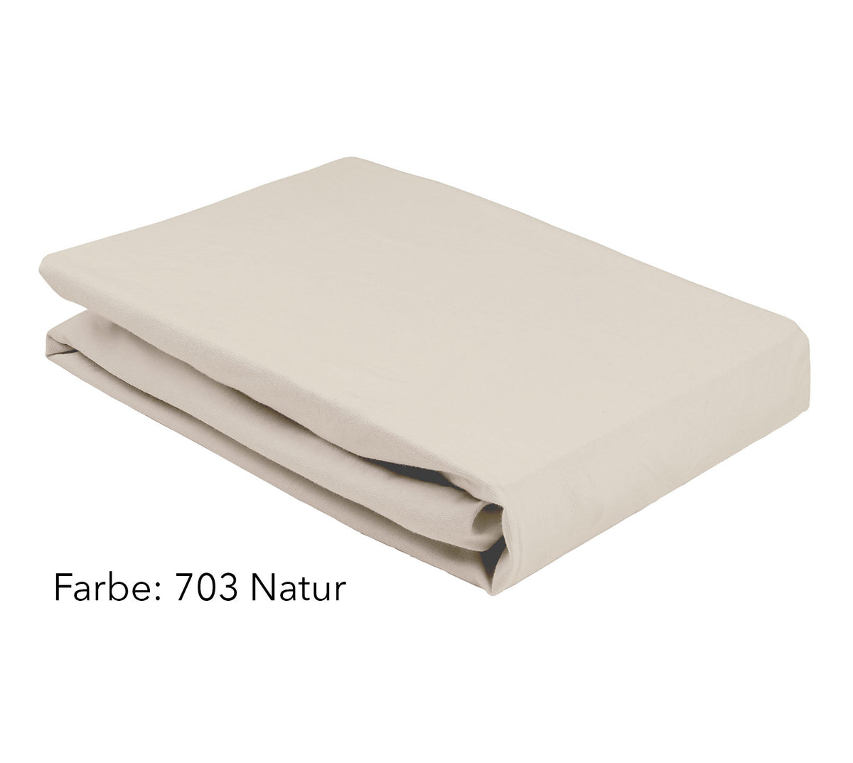 Jersey Spannbettlaken Softes Spannbettlaken in Natur #farbe_Softes Jersey Spannbettlaken Natur