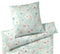 Mako Batist Bettwäsche Pastel in Aqua Blüten Freisteller #farbe_Aqua