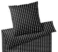 Satin Bettwäsche Bubbles Grafik Freisteller #farbe_Schwarz-Weiß