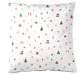 Satin Bettwäsche Christmas Treats in Weiß Freisteller Kissen #farbe_Weiß