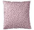 Satin Bettwäsche Leolook in Rose-Bordeaux Freisteller Kissen