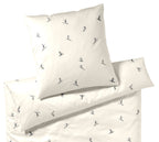 Satin Bettwäsche Mono Ski in Graphit Skifahrer Freisteller #farbe_Graphit