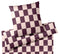 Satin Bettwäsche Plenty in Rosé-Wine Karo Freisteller #farbe_Rose-Wine