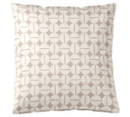 Satin Bettwäsche Soho in Sand Freisteller Kissen #farbe_Sand