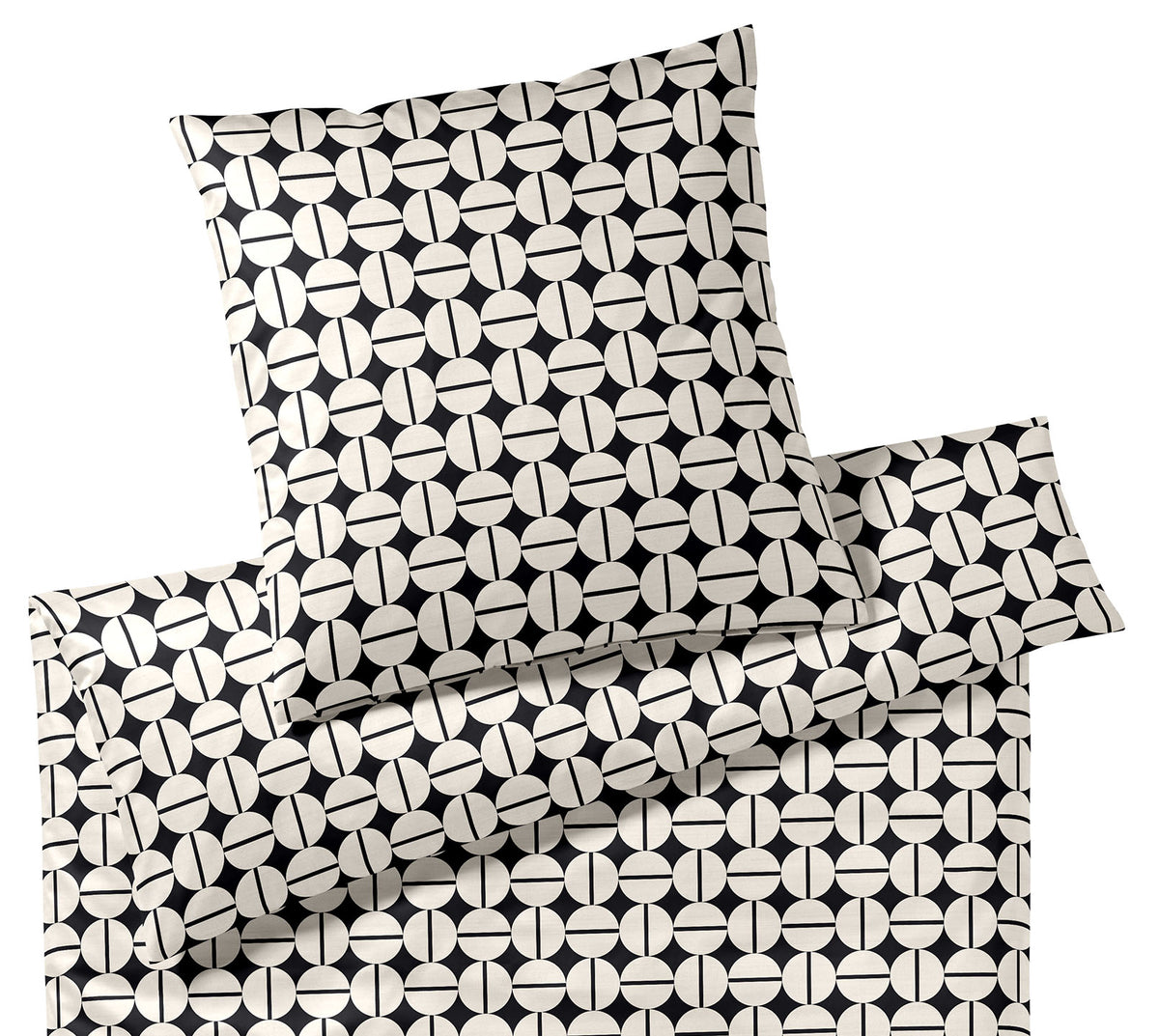 Satin Bettwäsche Soho in Graphit Kuller Freisteller #farbe_Graphit