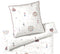 Satin Bettwäsche Variete in Weiß Zirkusmotive Freisteller #farbe_Weiß