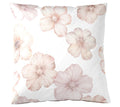 Seiden Satin Bettwäsche Devine in Weiß-Rose Freisteller Kissen #farbe_Weiß-Rose