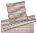 Softflanell Bettwäsche Aberdeen in Rouge Karo Freisteller #farbe_Rouge