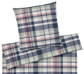 Softflanell Bettwäsche Darcy in Pistazie Karo Freisteller #farbe_Pistazie